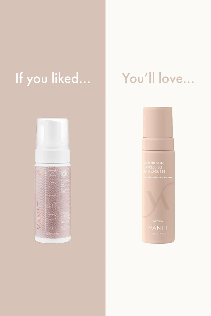 Liquid Sun Express Self Tan Mousse - Medium