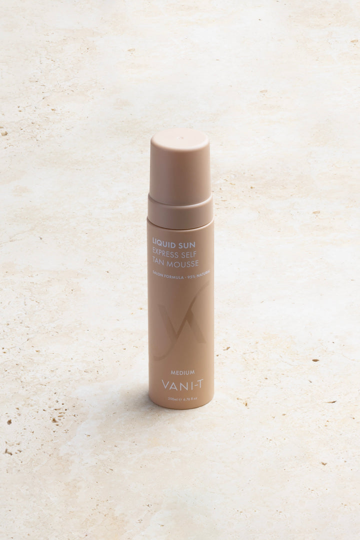 Liquid Sun Express Self Tan Mousse - Medium