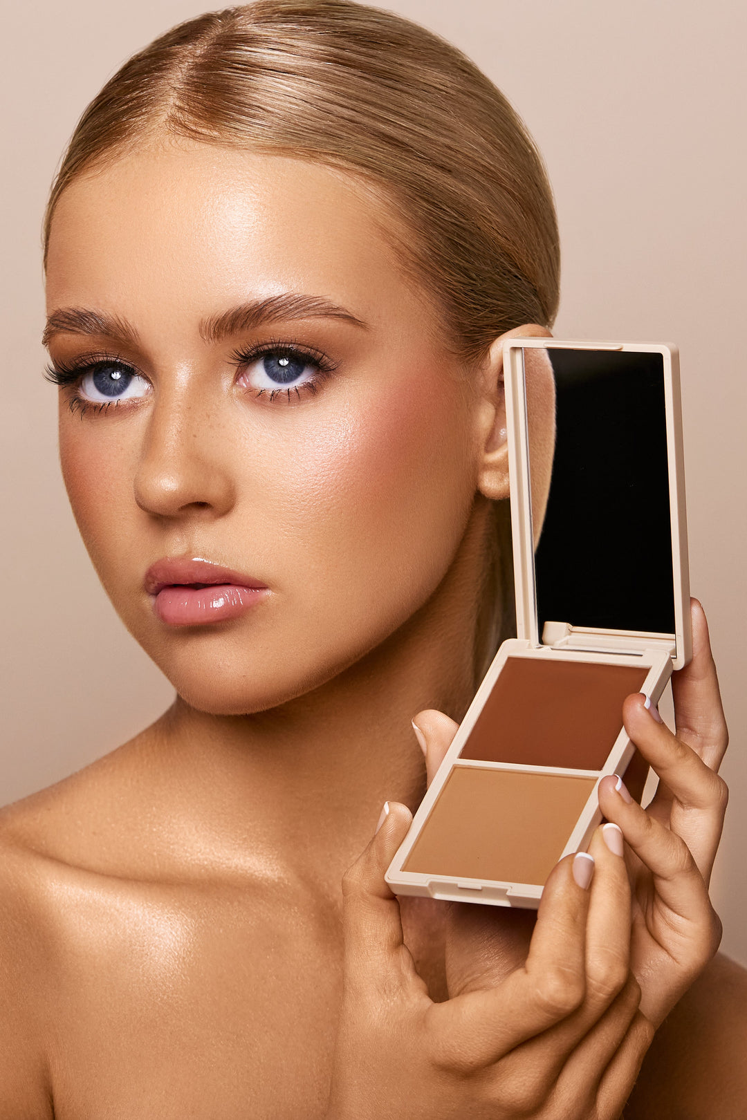 Make Me Bronze Cream & Powder Duo - Contour/Bronzer
