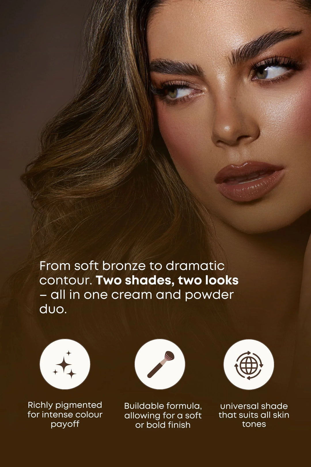 Make Me Bronze Cream & Powder Duo - Contour/Bronzer
