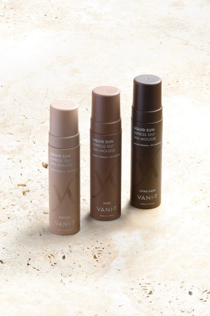 Liquid Sun® Express Self Tan Mousse | Ultra Dark